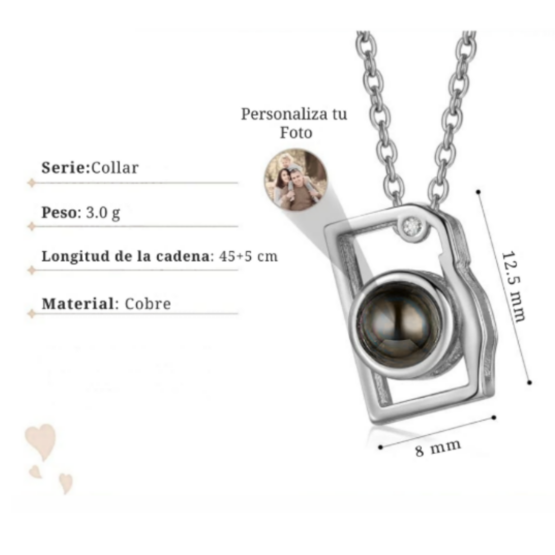 Collar con foto personalizable