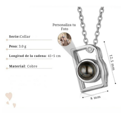Collar con foto personalizable