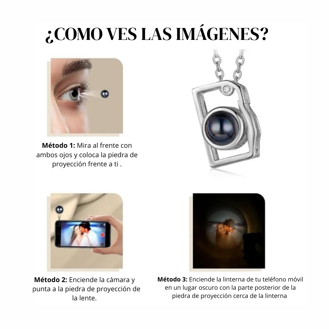 Collar con foto personalizable